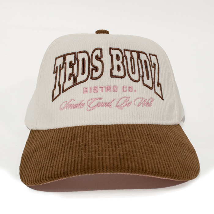 Chestnut & Rose Corduroy Hat