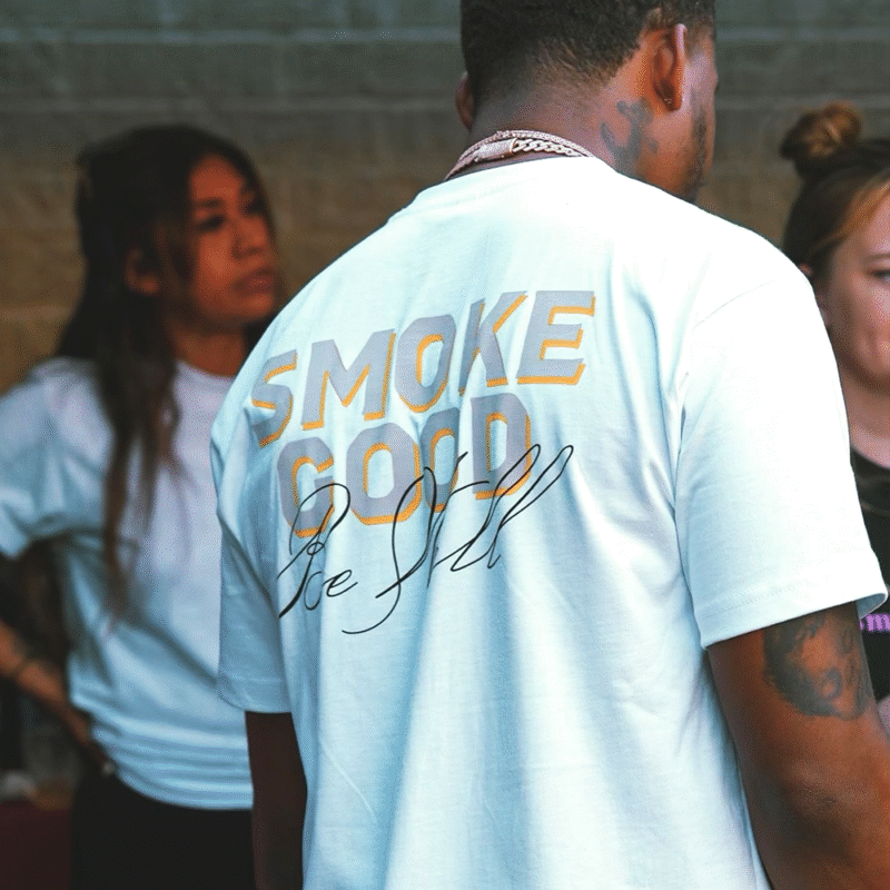 Smoke Good White Tee